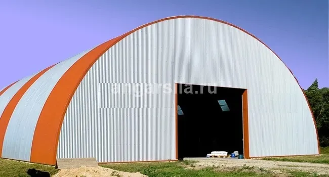 картинка-ссылка на статью: Какой фундамент нужен для бескаркасного ангара в Нефтеюганске?